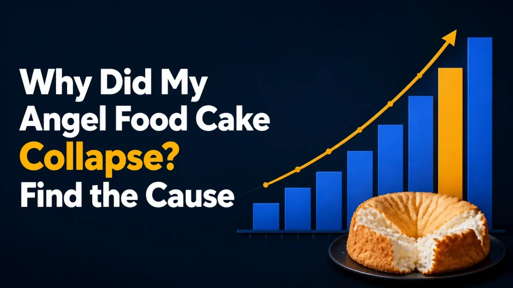 why did my angel food cake collapse