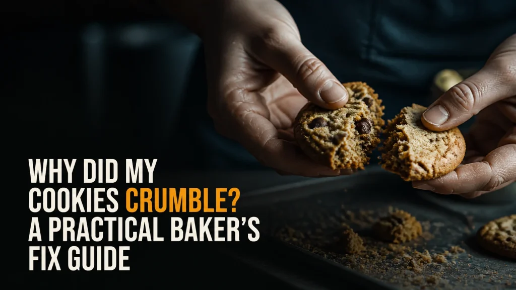 why did my cookies crumble
