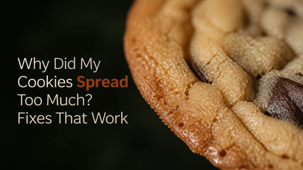 Why Did My Cookies Spread Too Much? Fixes That Work why did my cookies spread too much
