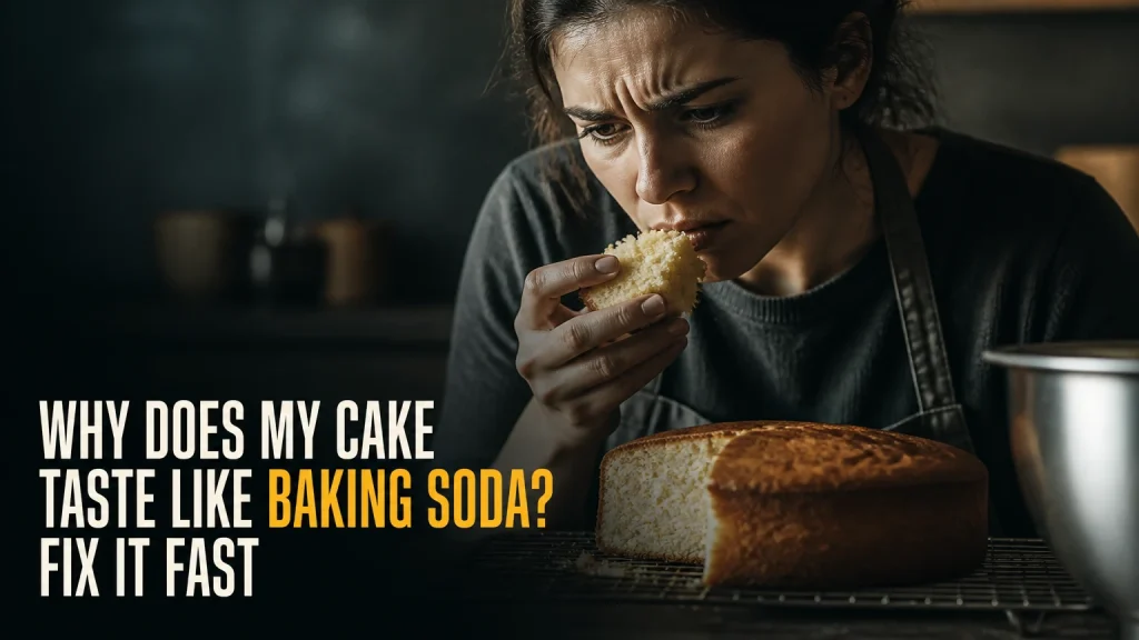 Why Does My Cake Taste Like Baking Soda? Fix It Fast why does my cake taste like baking soda